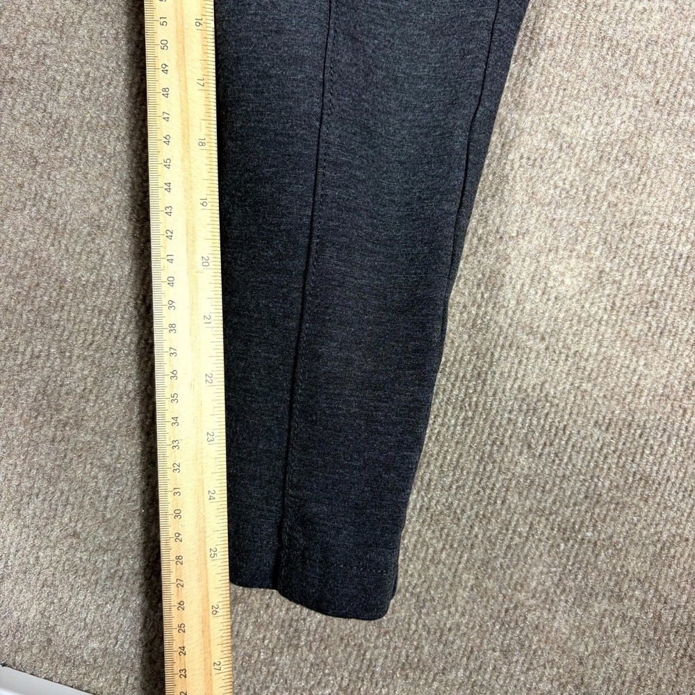 Annie Klein Ankle Pants Women's XL Dark Gray Stretch Elastic Waistband Pull On - Picture 8 of 12